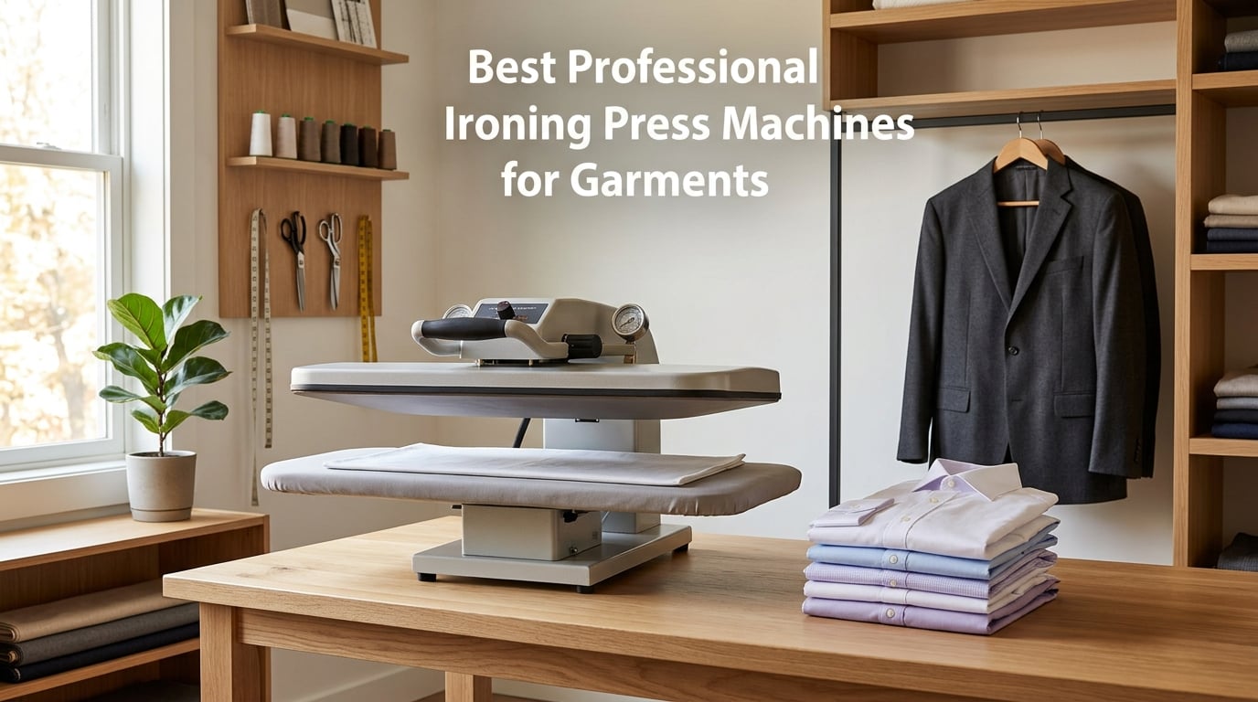 Best Professional Ironing Press Machines for Garments