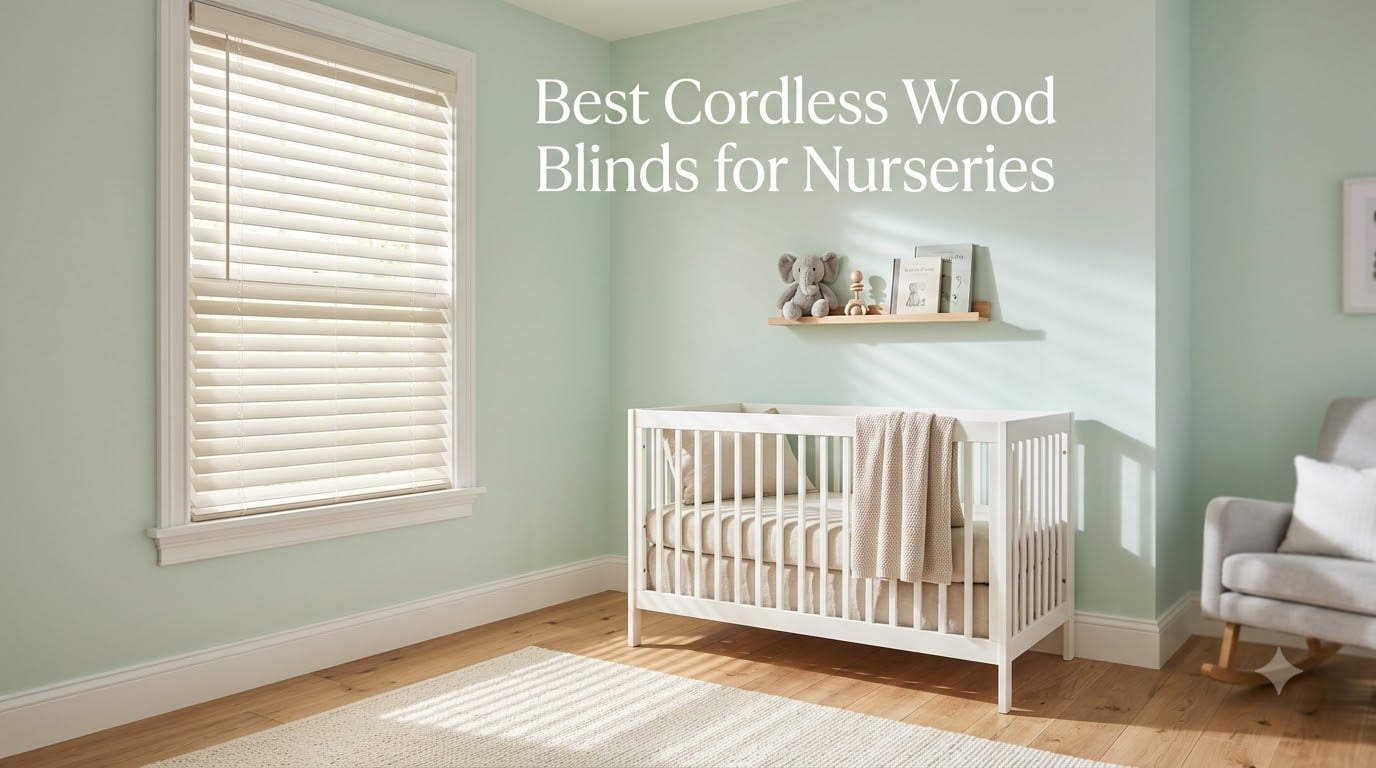 Best Cordless Wood Blinds for Nurseries