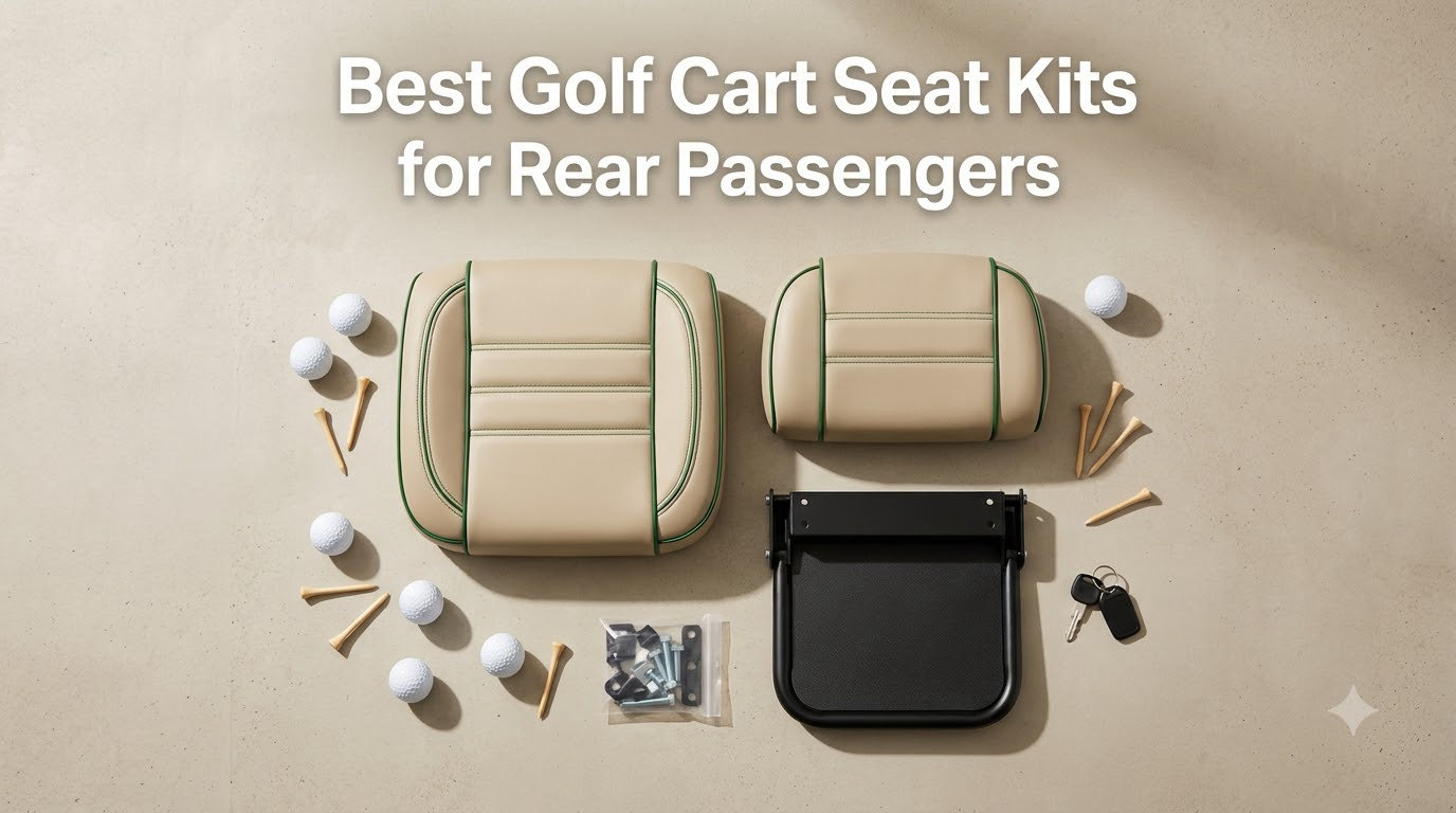 Best Golf Cart Seat Kits for Rear Passengers