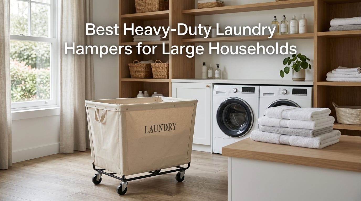 Best Heavy-Duty Laundry Hampers for Large Households