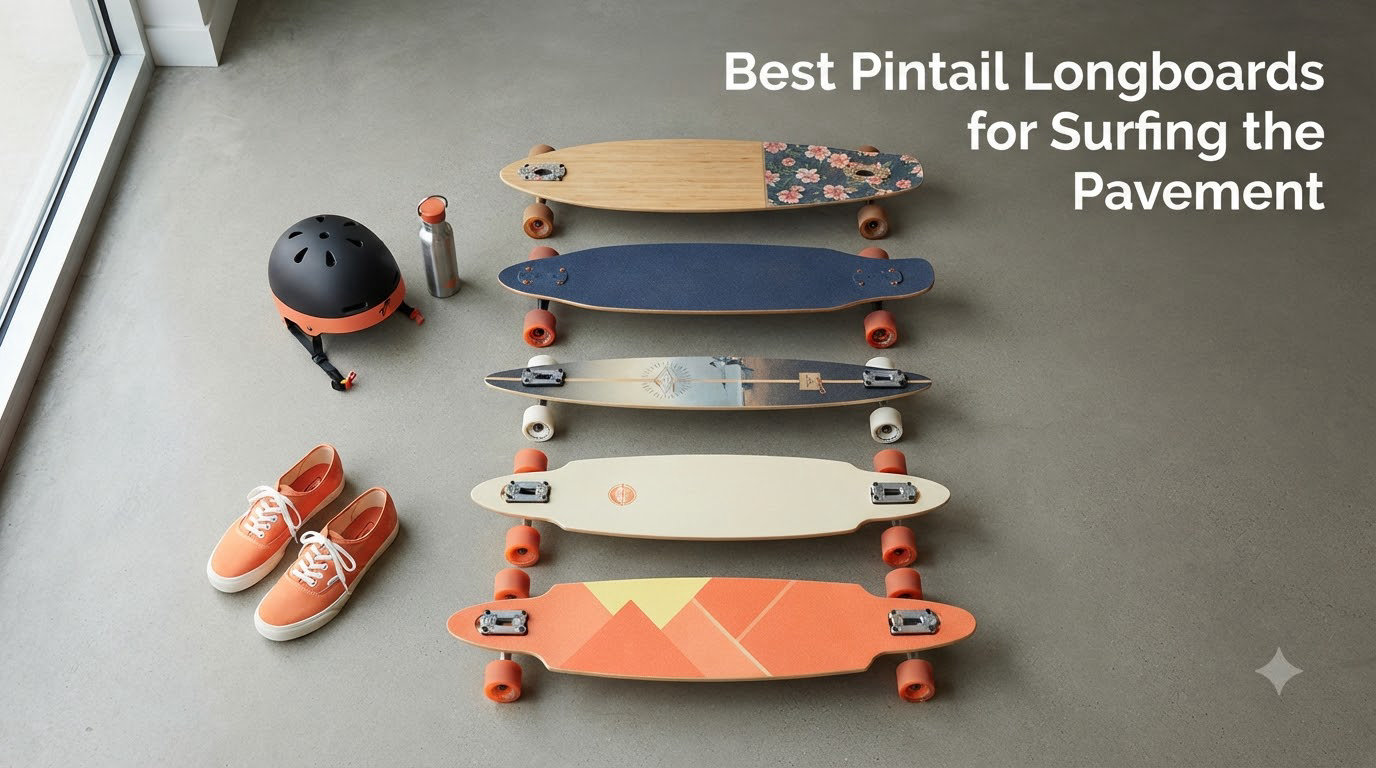 Best Pintail Longboards for Surfing the Pavement