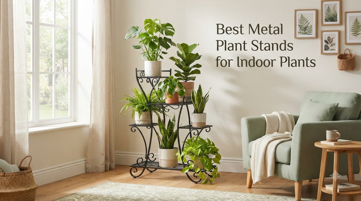 Best Metal Plant Stands for Indoor Plants