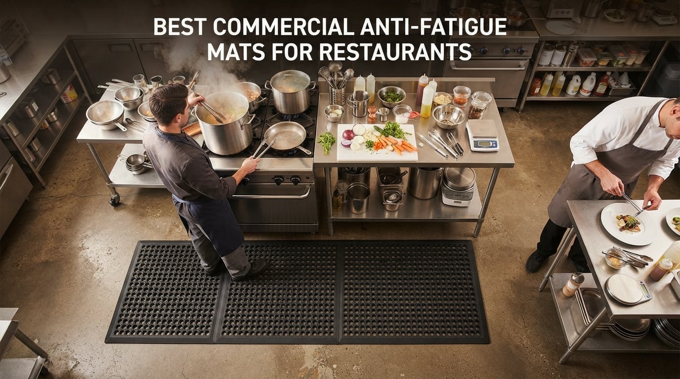 Best Commercial Anti-Fatigue Mats for Restaurants