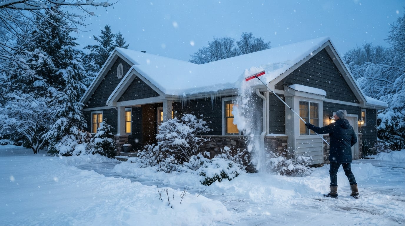 Best Roof Snow Removal Tools for Winter Storms