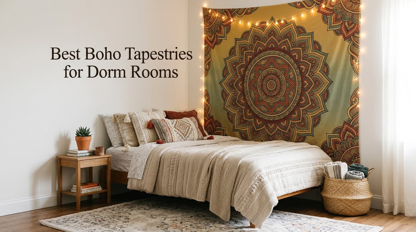 Best Boho Tapestries for Dorm Rooms