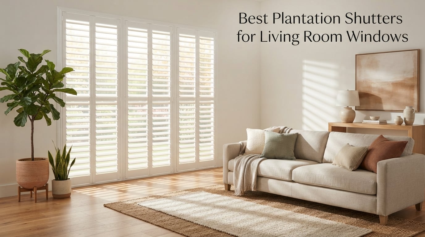 Best Plantation Shutters for Living Room Windows