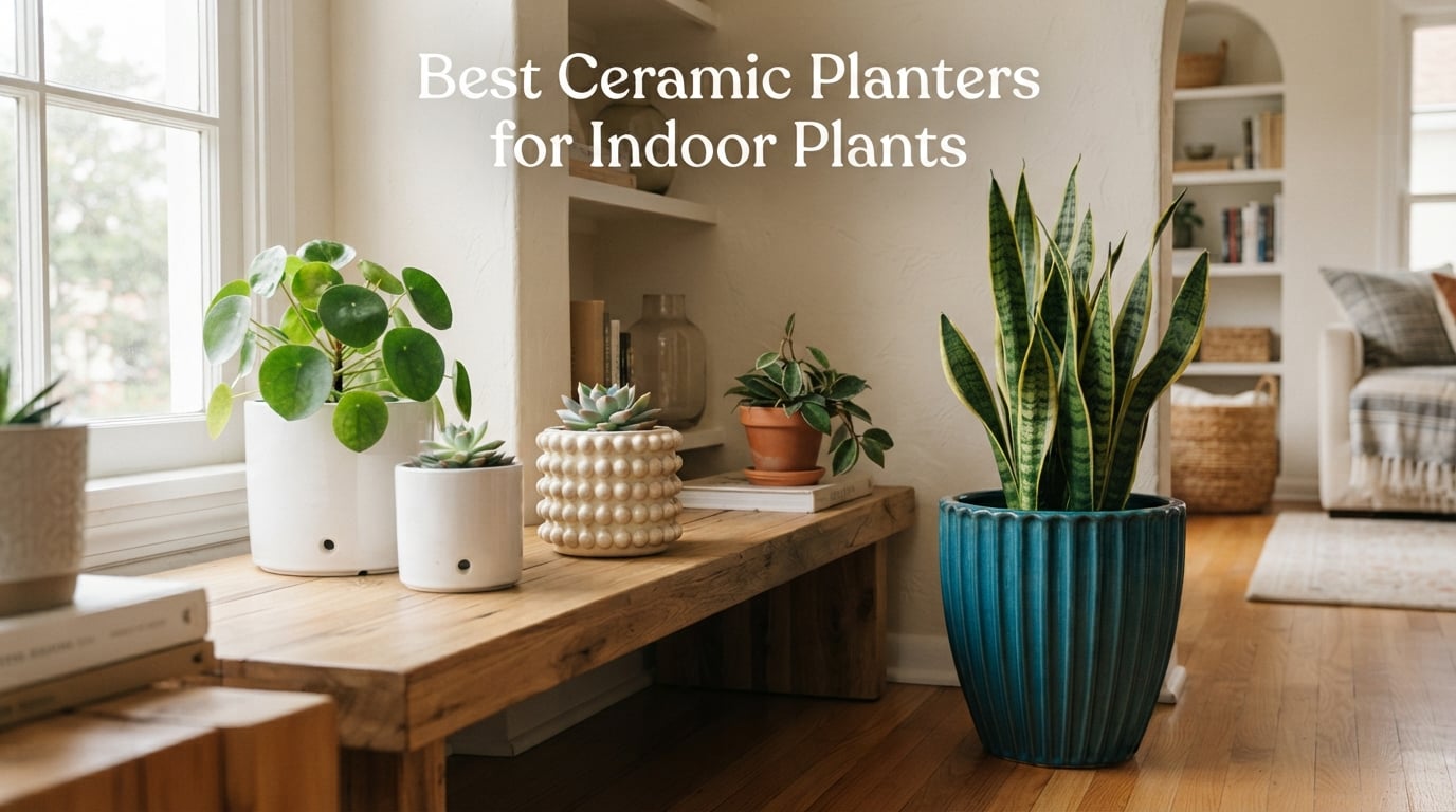 Best Ceramic Planters for Indoor Plants