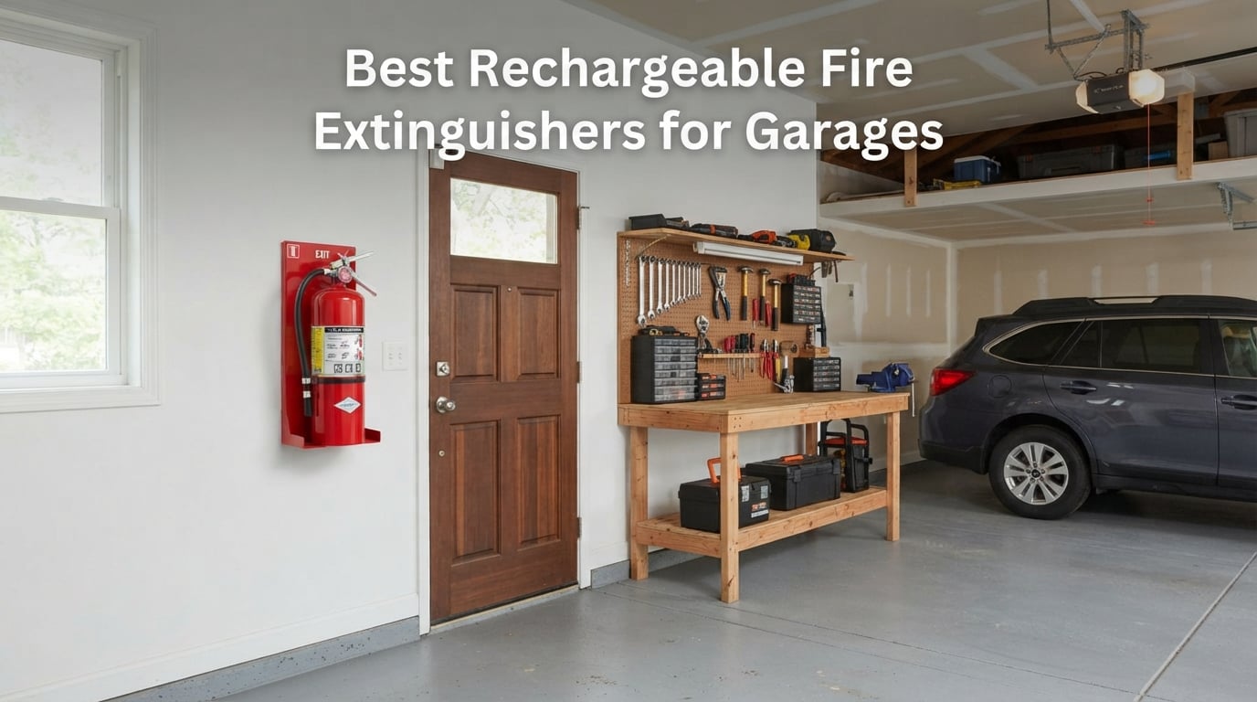 Best Rechargeable Fire Extinguishers for Garages