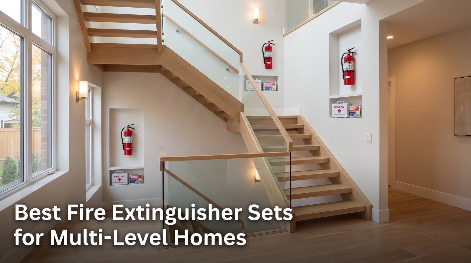 Best Fire Extinguisher Sets for Multi-Level Homes