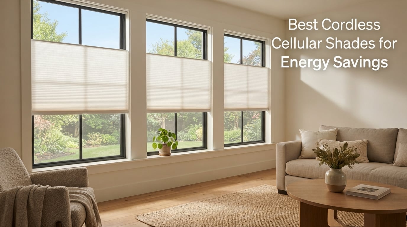 Best Cordless Cellular Shades for Energy Savings