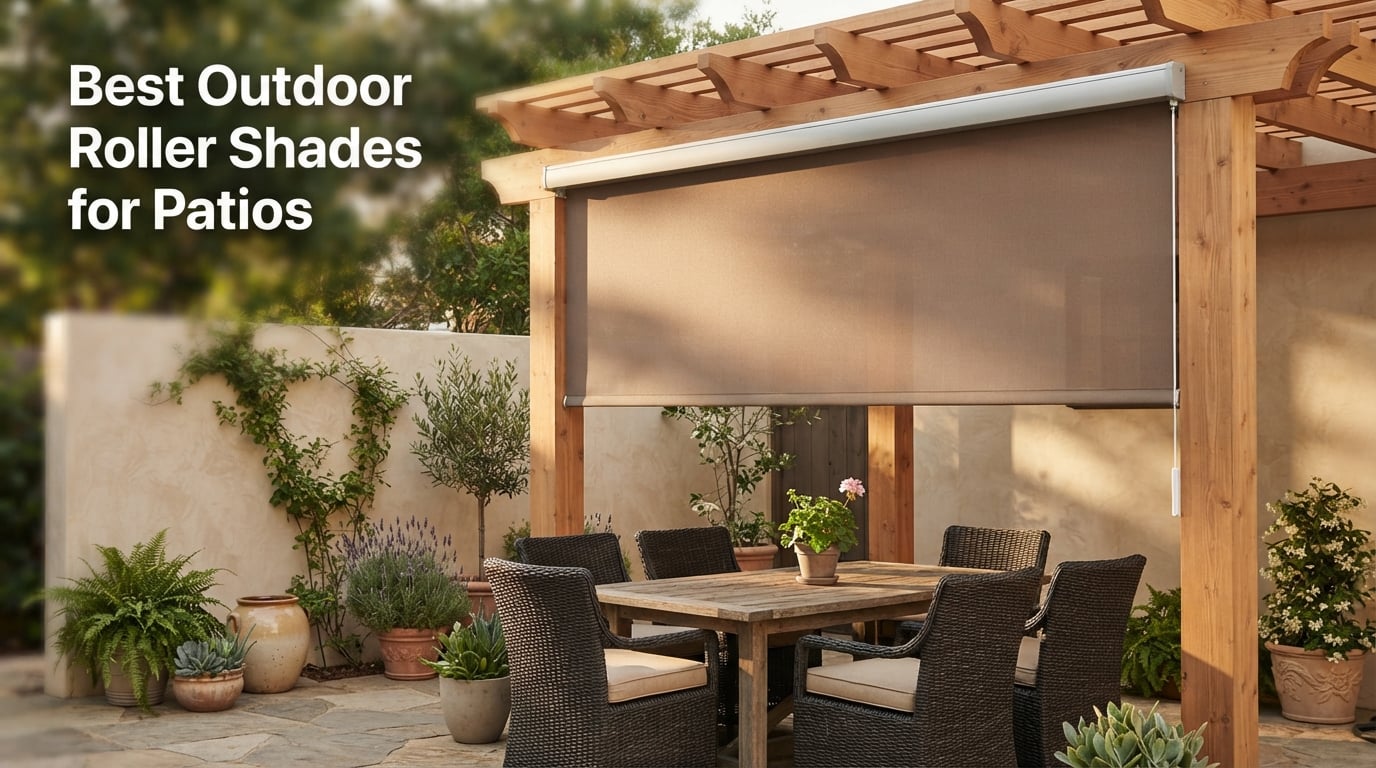 Best Outdoor Roller Shades for Patios