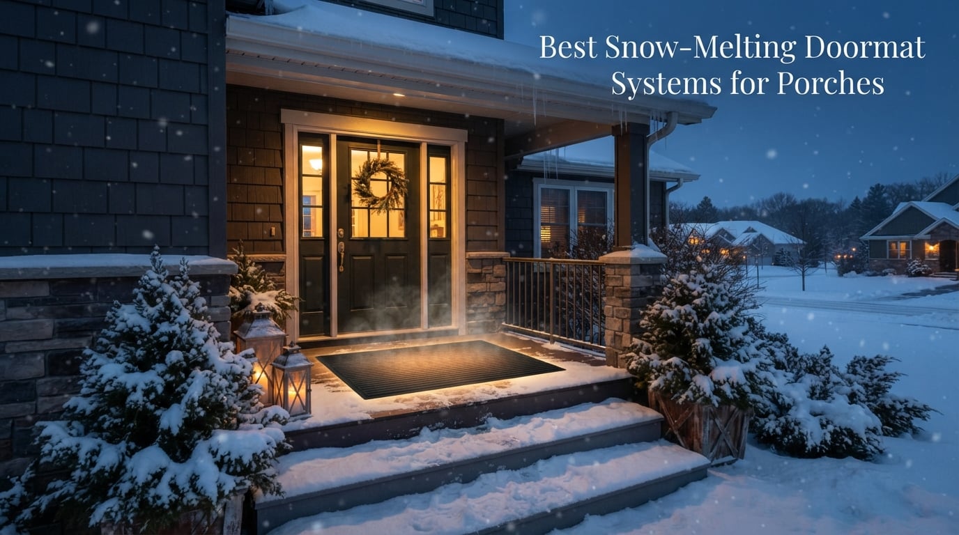 Best Snow-Melting Doormat Systems for Porches