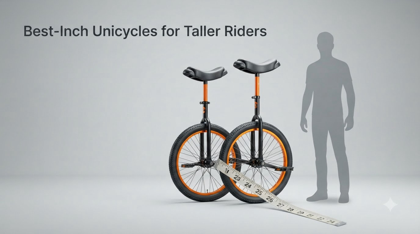 Best 24-Inch Unicycles for Taller Riders