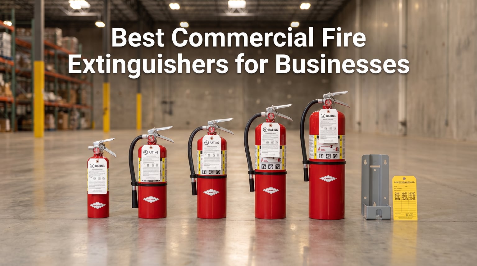 Best Commercial Fire Extinguishers for Businesses