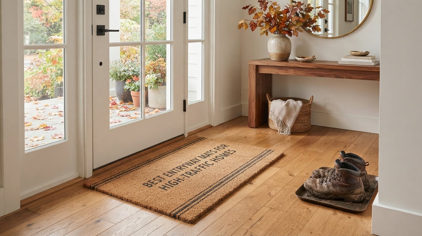 Best Entryway Mats for High-Traffic Homes