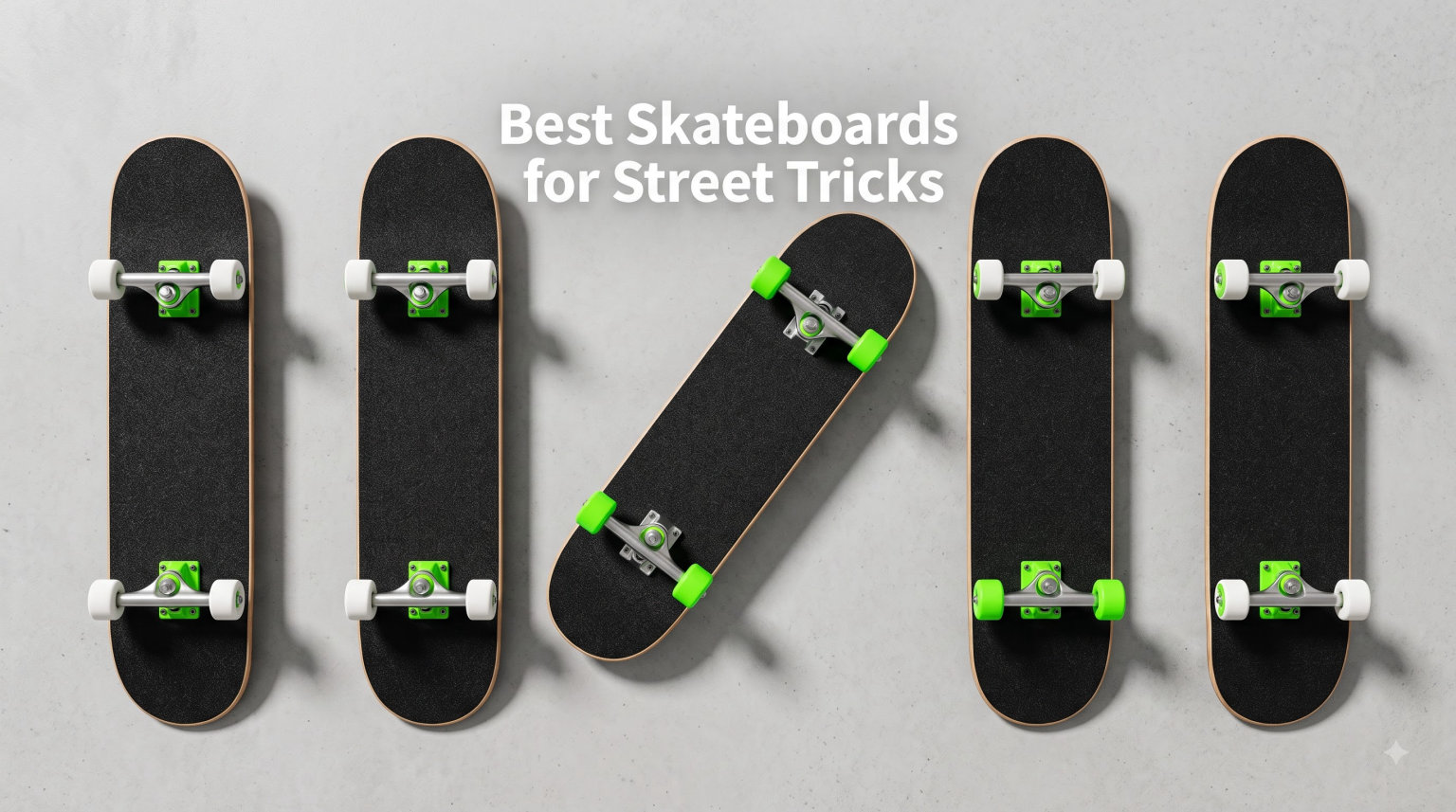 Best Skateboards for Street Tricks