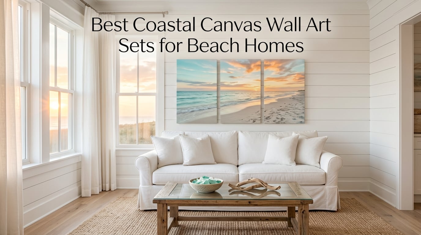 Best Coastal Canvas Wall Art Sets for Beach Homes