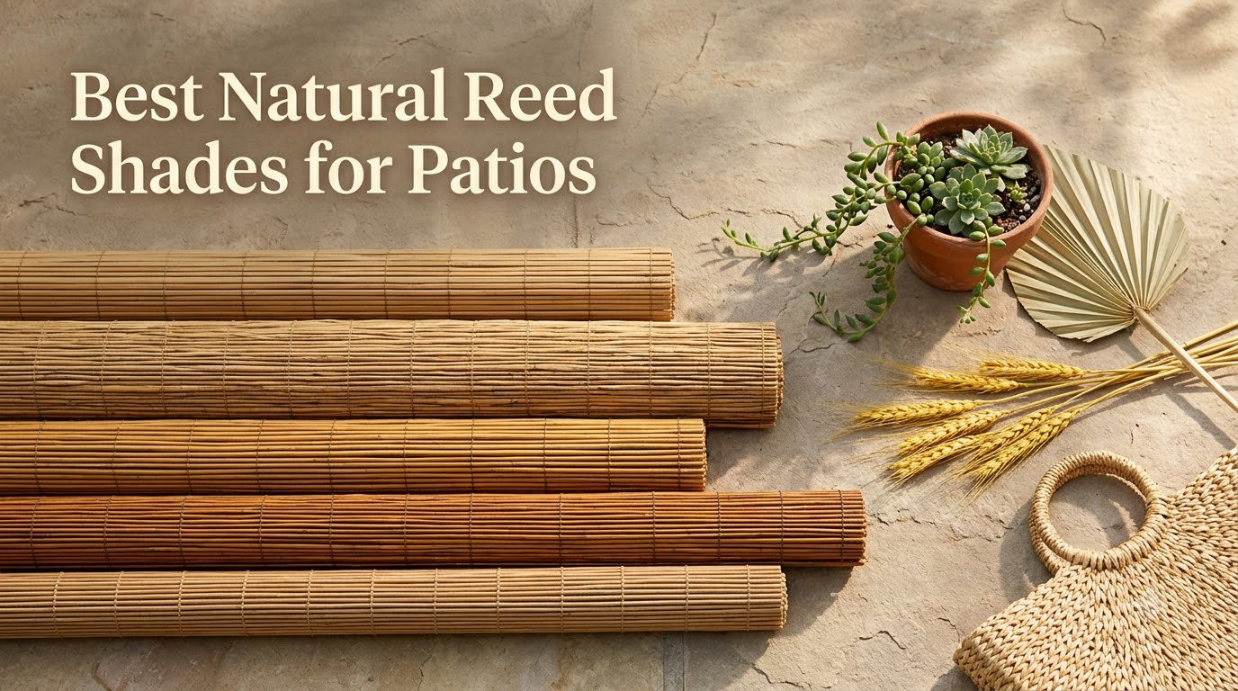 Best Natural Reed Shades for Patios