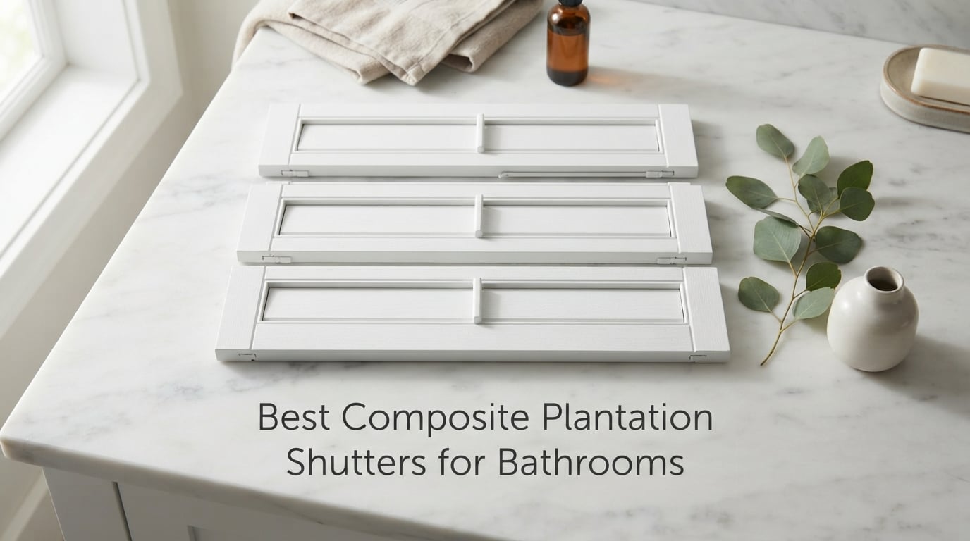 Best Composite Plantation Shutters for Bathrooms