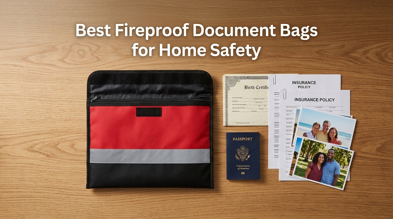 Best Fireproof Document Bags for Home Safety