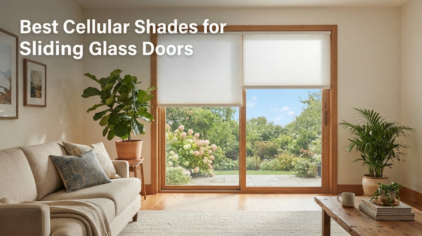 Best Cellular Shades for Sliding Glass Doors