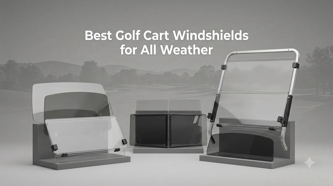 Best Golf Cart Windshields for All Weather