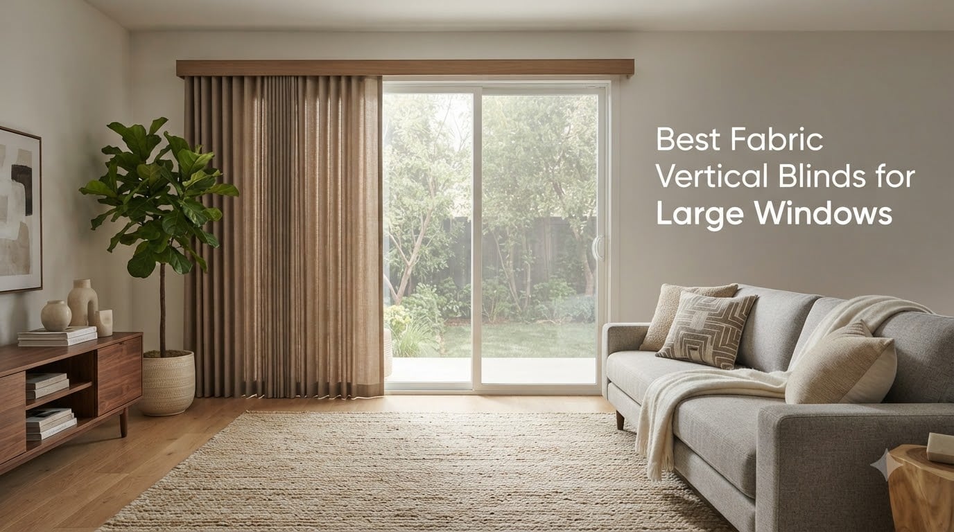 Best Fabric Vertical Blinds for Large Windows