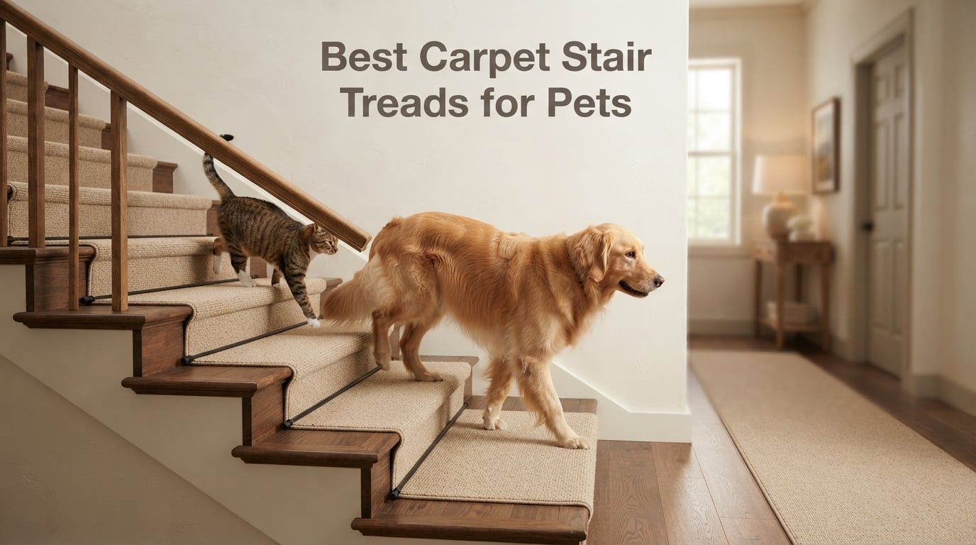 Best Carpet Stair Treads for Pets