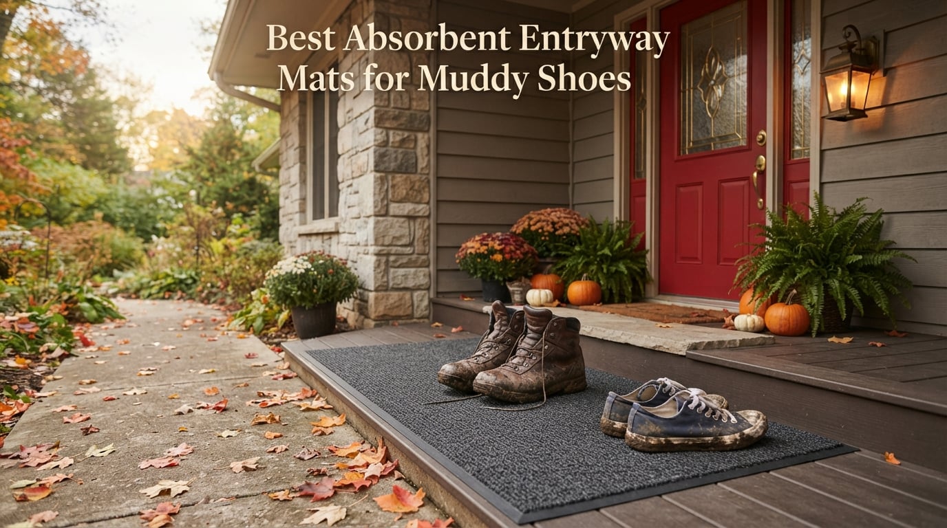 Best Absorbent Entryway Mats for Muddy Shoes