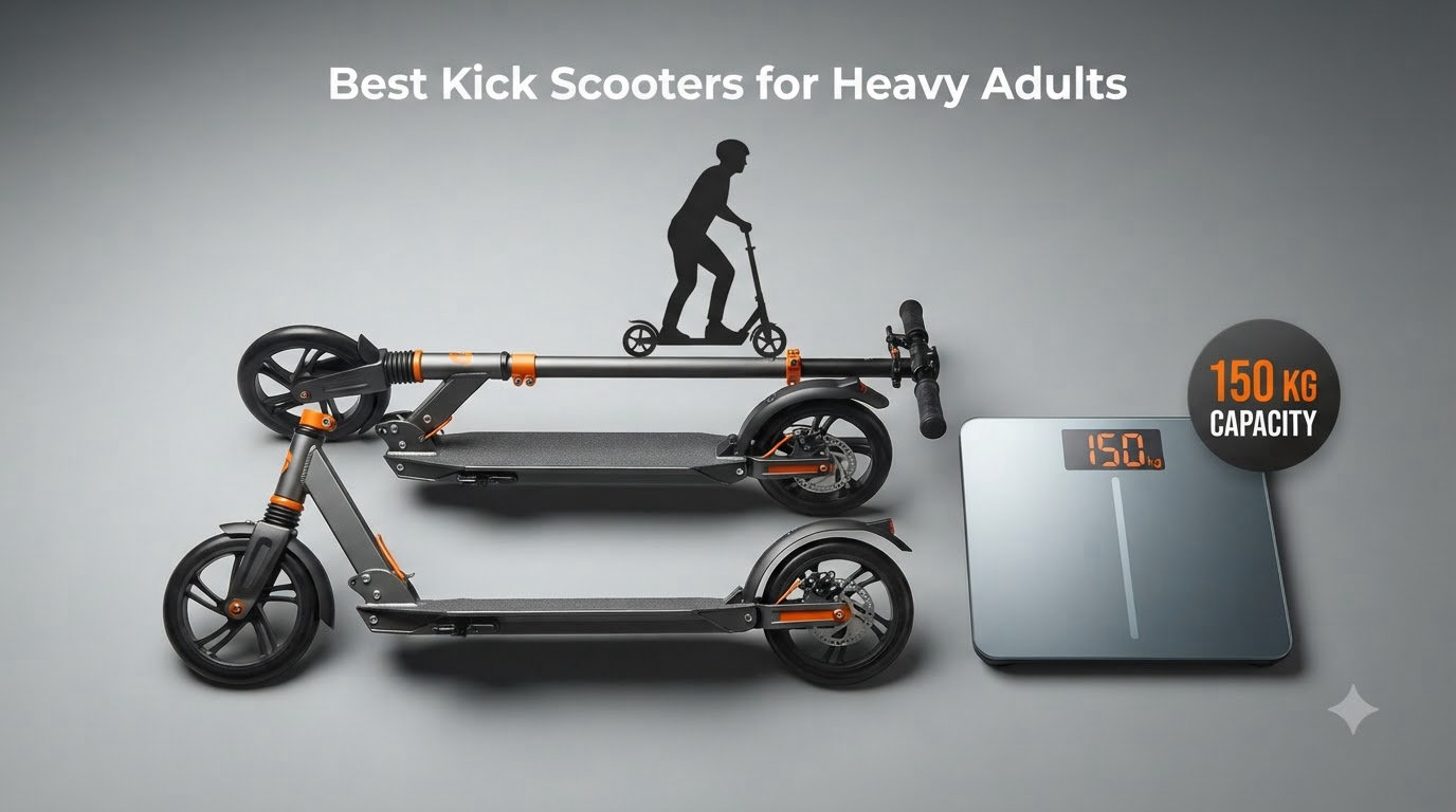 Best Kick Scooters for Heavy Adults