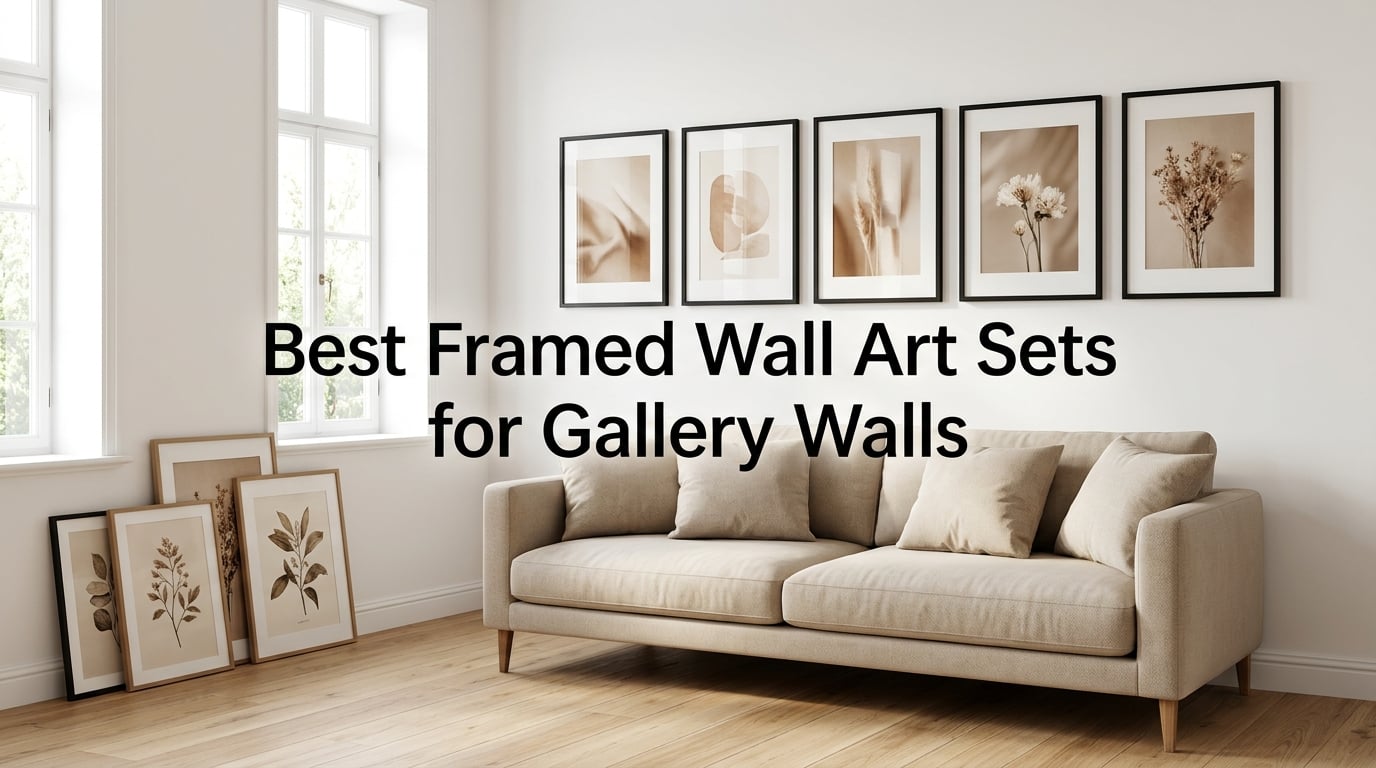 Best Framed Wall Art Sets for Gallery Walls