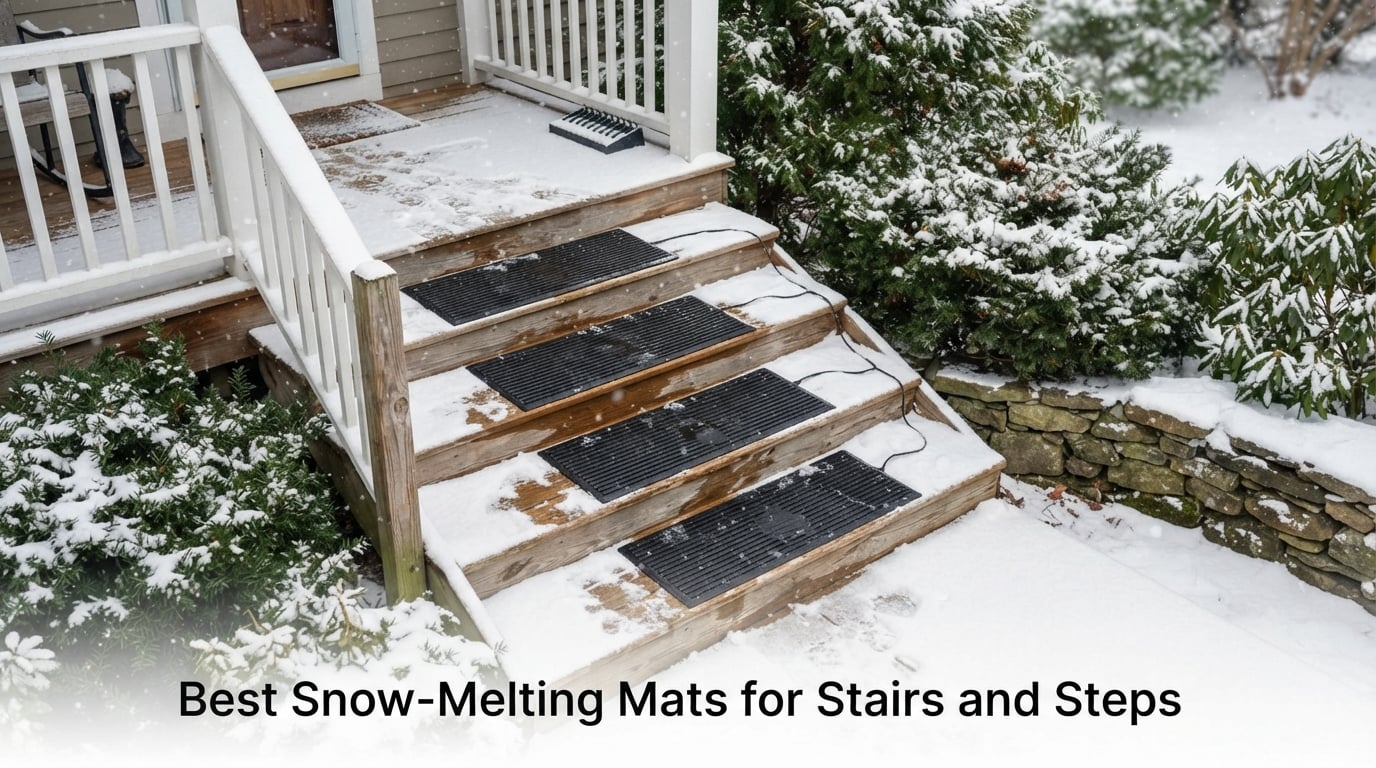 Best Snow-Melting Mats for Stairs and Steps