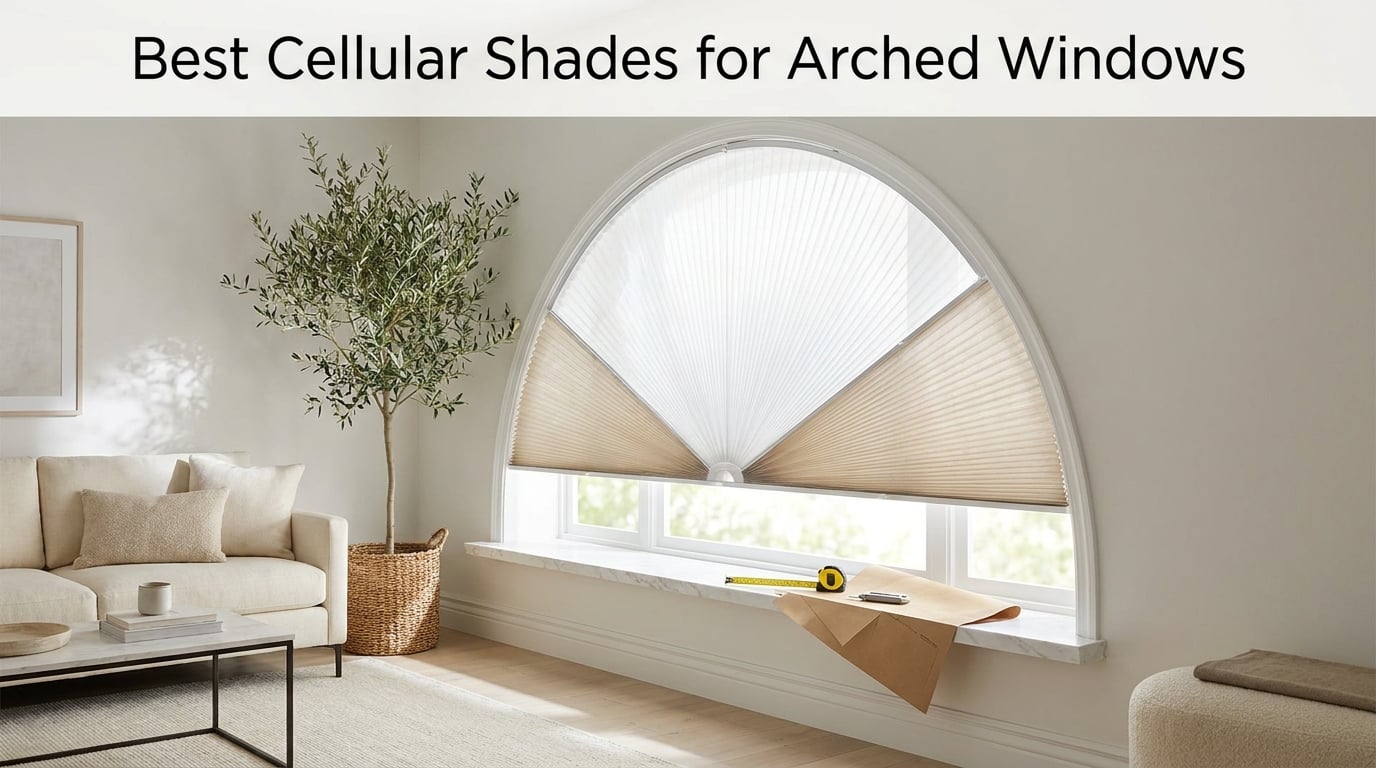 Best Cellular Shades for Arched Windows