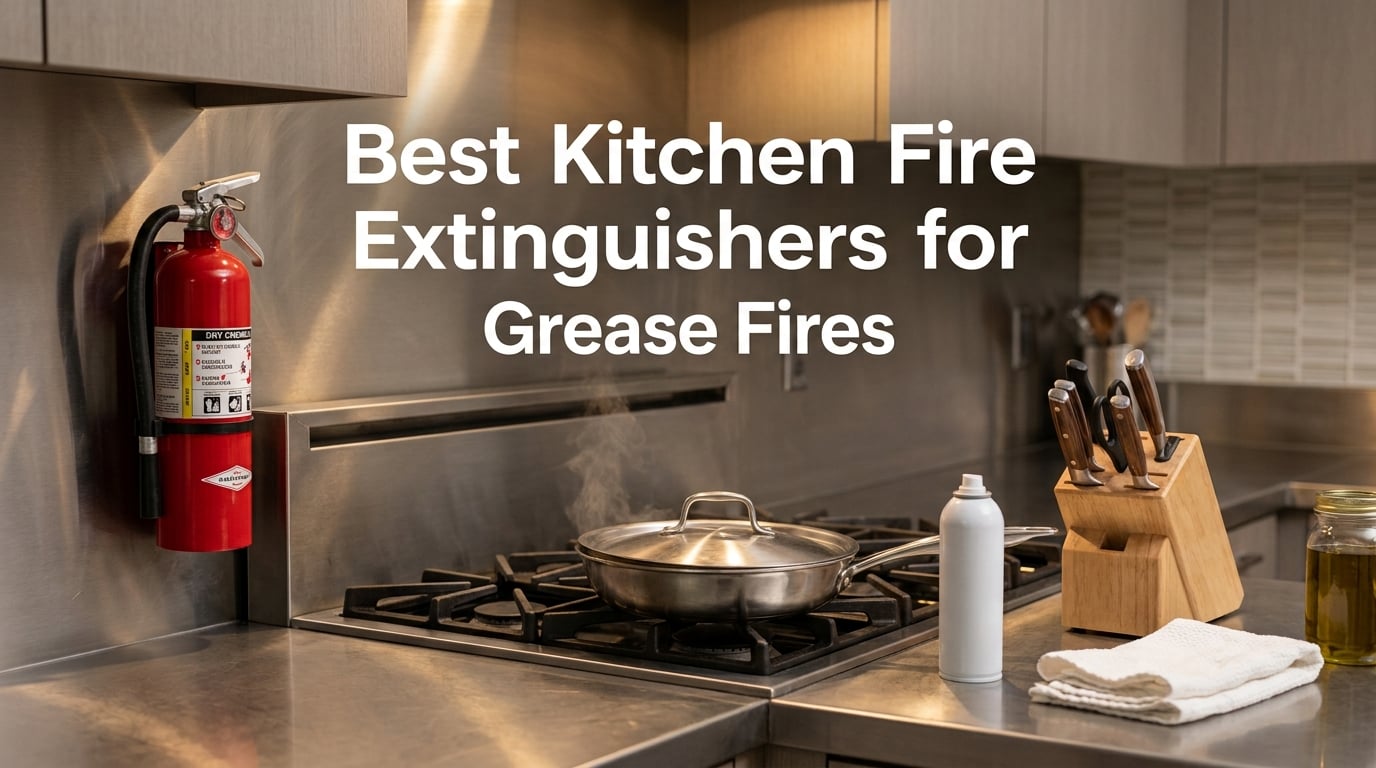 Best Kitchen Fire Extinguishers for Grease Fires