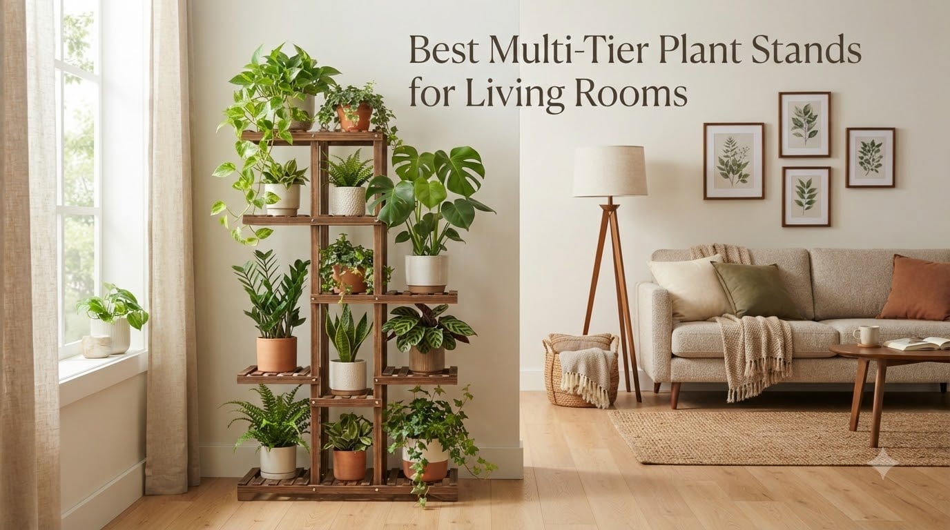 Best Multi-Tier Plant Stands for Living Rooms