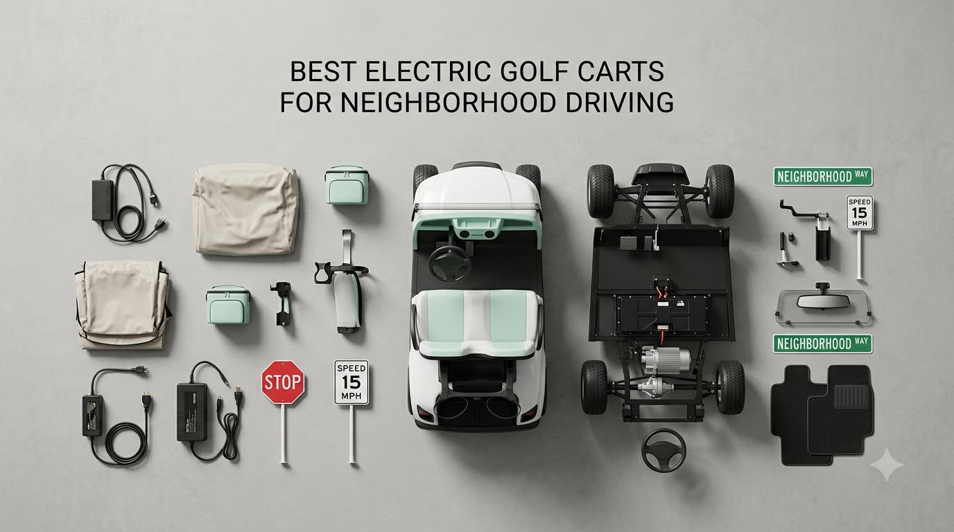 Best Electric Golf Carts for Neighborhood Driving