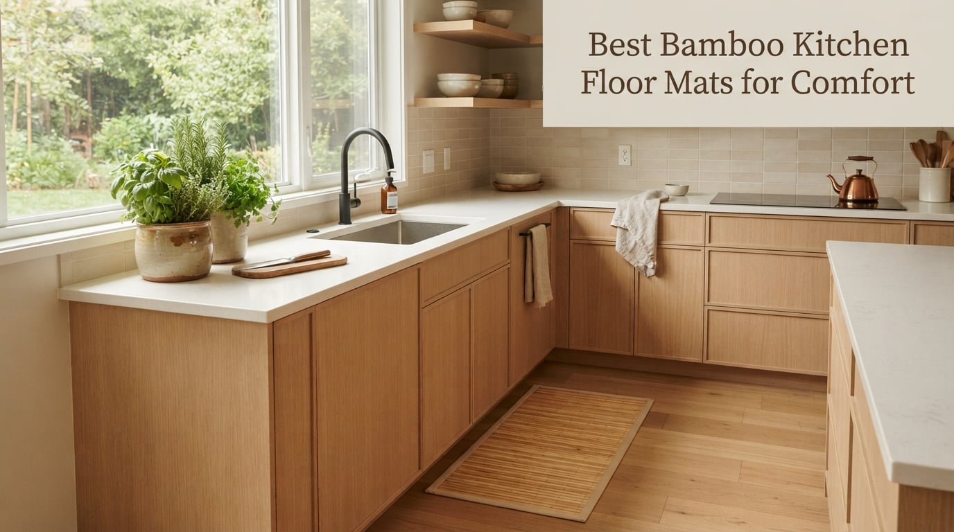 Best Bamboo Kitchen Floor Mats for Comfort