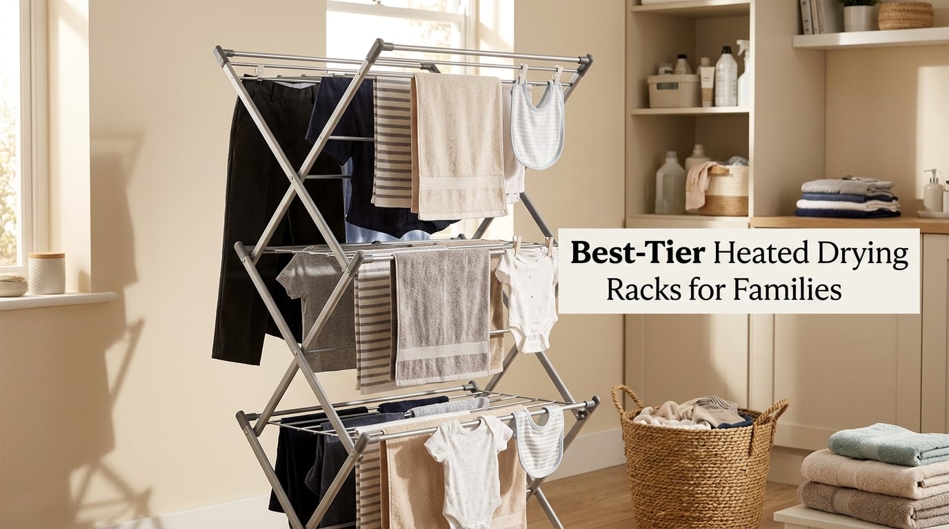 Best 3-Tier Heated Drying Racks for Families