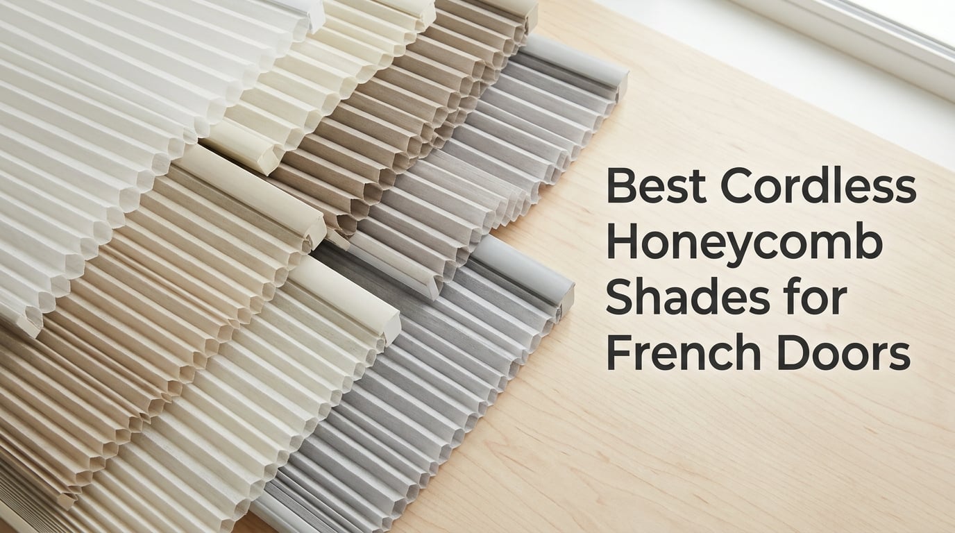 Best Cordless Honeycomb Shades for French Doors
