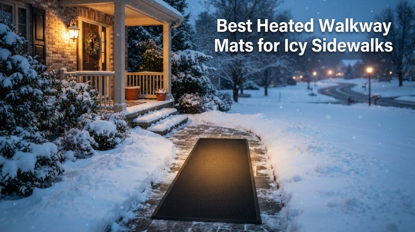 Best Heated Walkway Mats for Icy Sidewalks