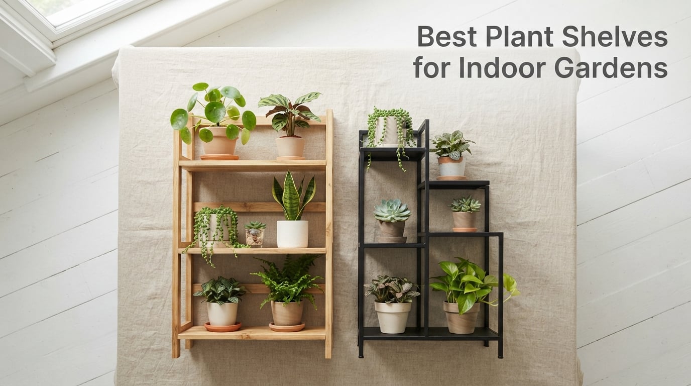 Best Plant Shelves for Indoor Gardens