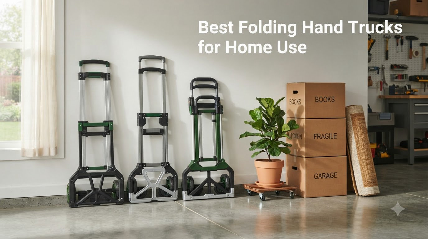 Best Folding Hand Trucks for Home Use