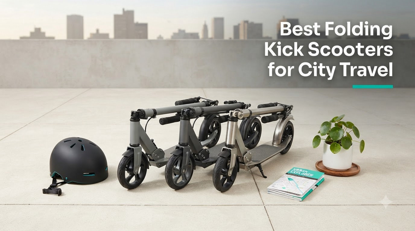 Best Folding Kick Scooters for City Travel