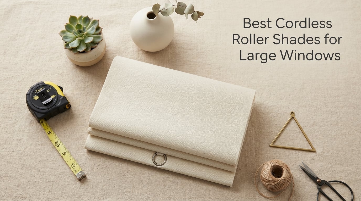 Best Cordless Roller Shades for Large Windows