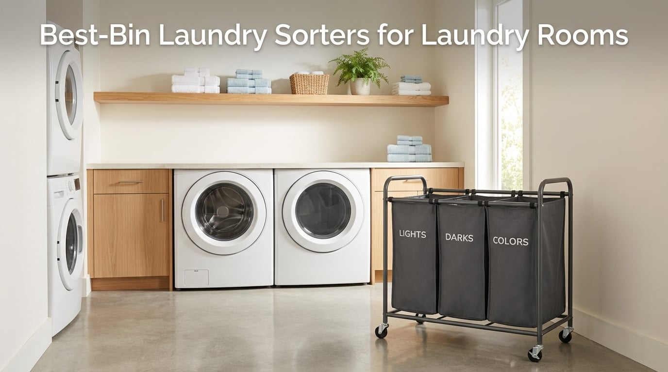 Best 3-Bin Laundry Sorters for Laundry Rooms