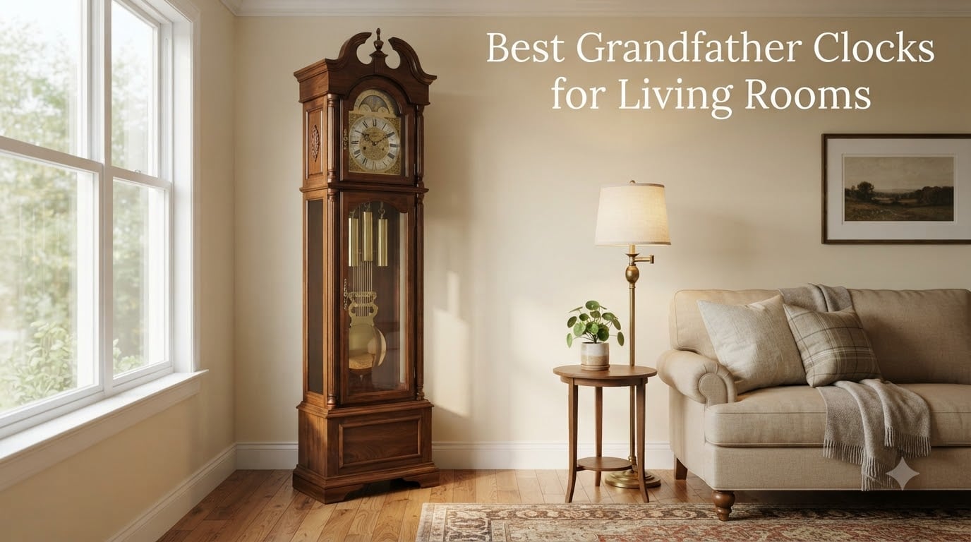 Best Grandfather Clocks for Living Rooms