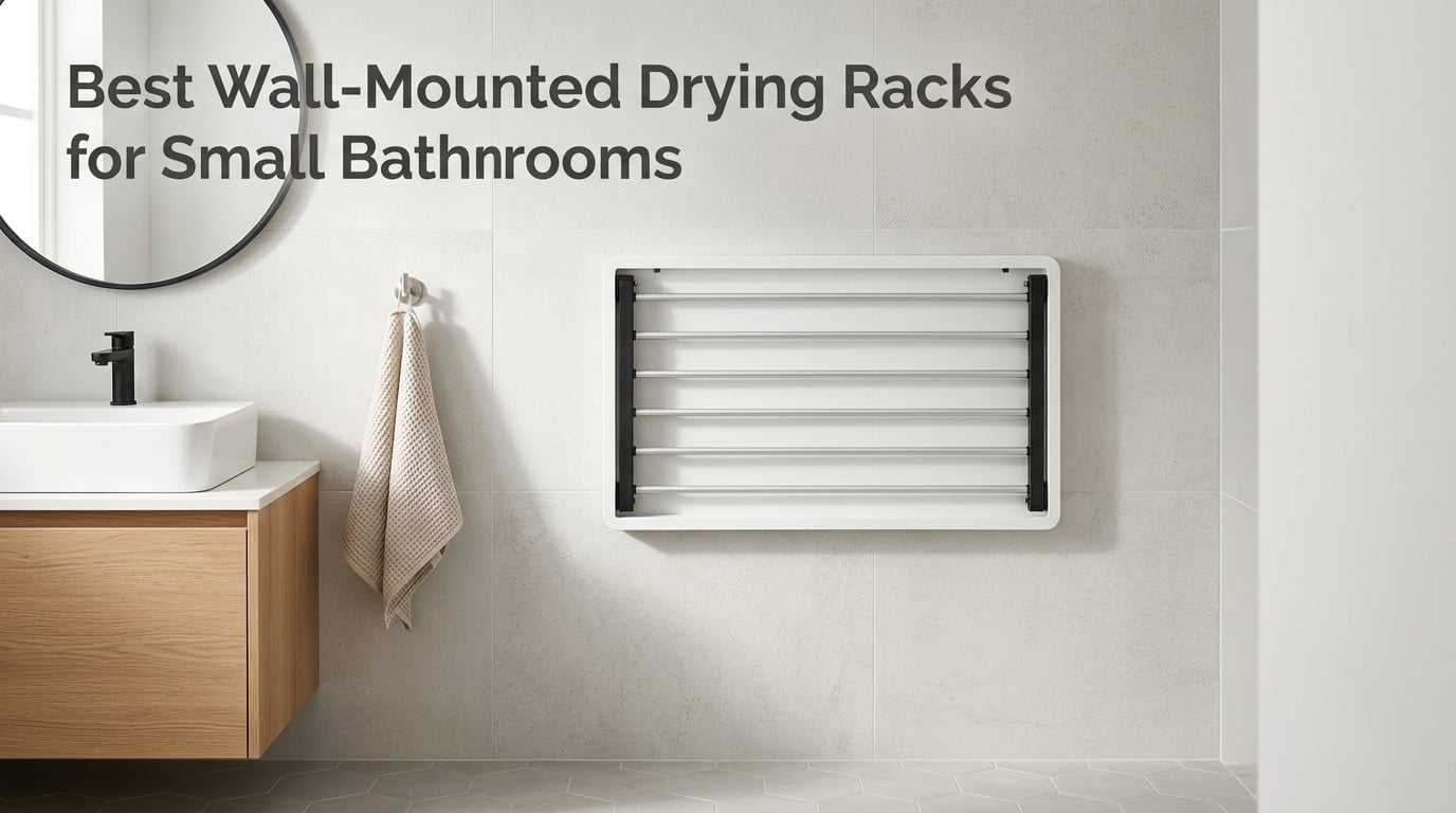 Best Wall-Mounted Drying Racks for Small Bathrooms