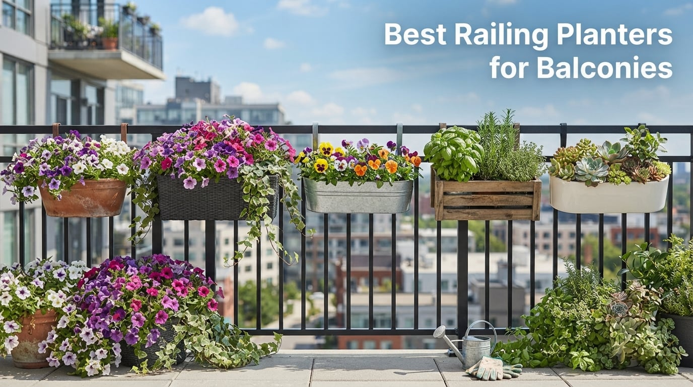 Best Railing Planters for Balconies